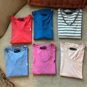 Polo Ralph Lauren Women’s T-Shirt (6 pack)